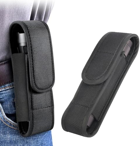 Taschenlampen Holster, Tasche Gürtel, Nylon Taschenlampe Holster, Tasche Halter,Taschenlampenhalter, LED Holster für Camping Wandern