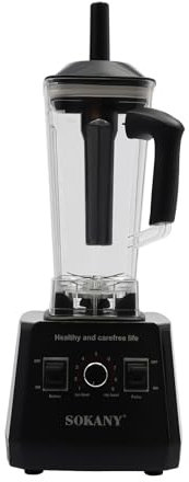 Frullatore multiuso, mixer multifunzione ad alte prestazioni, SK-666 Wall Breaker nero