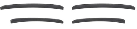 LHyfA Embellecedor De Arcos De Rueda para Mustang 2009,Aletas Arco Delanteras Y Traseras Embellecedor Tiras contra Salpicaduras