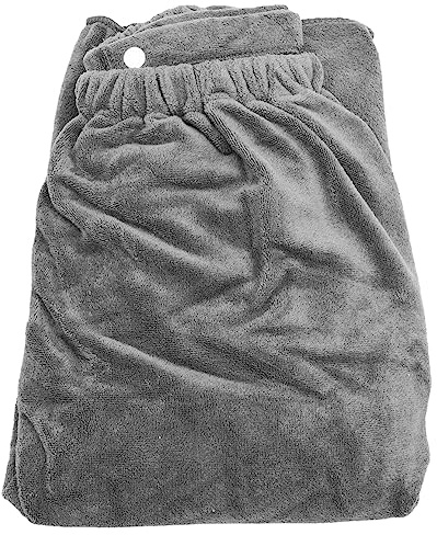 SOLUSTRE Duschtuch Aus Polyesterfaser Saugfähig Und Warm Für Bad Und Körper Dicker Handtuch Mit Schlichtem Design Geeignet Für Herren Und Erwachsene