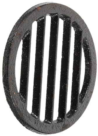 Operitacx Cast Iron Floor Drain Cover Round Grate Filter for Bathroom Sink Shower Drain Hair Catcher Odor Floor Waste Cover with Easy Clean Design Compact Durable Replacement for Home and