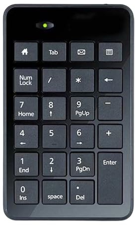 UncleS 23 Tasten Numerische Tastatur Ergonomic Leichtes Digitales Tastatur USB Nummer Für Büro Home PC Laptop Tragbar