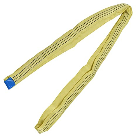 ACOGEDO Imbracatura Rotonda per Sollevamento Morbido Fettuccia per Paranco 3T Accessorio per Cinghia Infinita per il Trasporto4 Metri di Sollevamento Senza DESIGN Essere L'Imbracatura MORBIDA