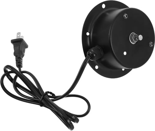 Stage Lighting Motor Glass Mirror Ball Electric Rotator for Disco Home Clubs Slow Rotating Motorized Mirror Ball Display Rotator Attractive