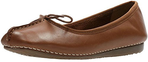 Clarks Freckle Ice, Mocassins Femme - Marron (Dark TanLea), 38 EU