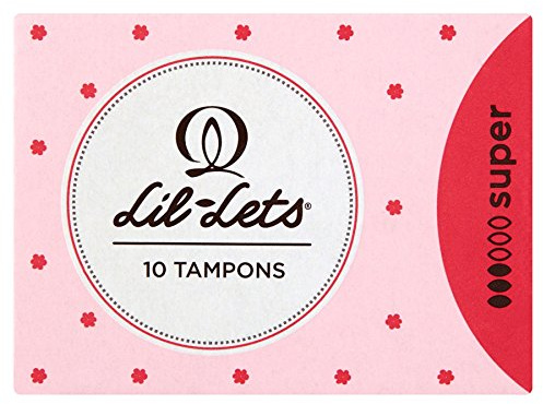 8 x Lil-Lets Non- Applicator assorbenti interni Super 10S