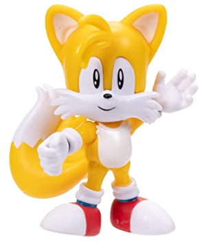 Sonic The Hedgehog Figura d'azione classica di code da 6,3 cm
