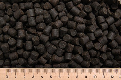 (Grundpreis 3,70 Euro/kg) - 5 kg Forellenfutter AB 8,0 mm - 45/15 - sinkend - Forellenpellets