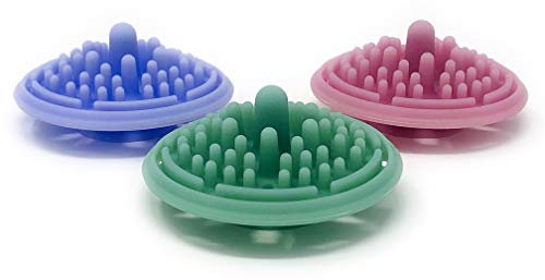 Paint Puck Paint Brush Cleaner (3-Pack) Silicone Cup Insert Cleaning System | Fine Art, Studio, Classroom | Acrylic, Watercolor, Oil, Thicker Mediums | Reusable, Ecofriendly