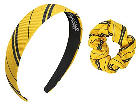 Cinereplicas Harry Potter - Haarschmuck Klassischer Hufflepuff - 2er-Set - Offizielle Lizenz