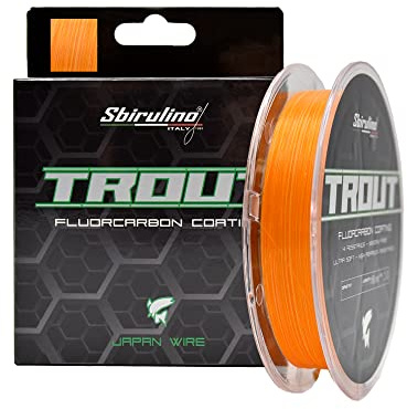 Angelschnur Fluorocarbon Coating Trout MT 150-500-1000 Durchm. 0,12 bis 0,25. Spezieller Forellenwettbewerb.