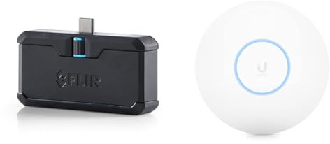 FLIR ONE Pro Thermal Imaging Camera for Android USB-C & Ubiquiti HDMI UniFi 6 Pro Access Point - U6-Pro Wi-Fi 6, Dual Band