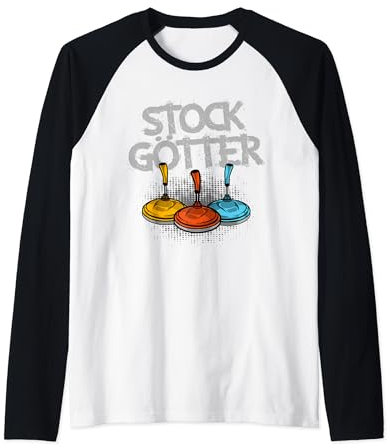 Stockgötter Stocksport Stockschützen Asphaltstock Eisstock Raglan
