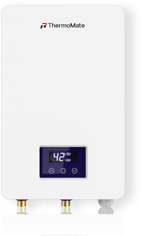 ThermoMate ET210 Elektronischer Durchlauferhitzer 21 kW, 400 V, druckfest | Stufenlose Temperaturregelung 30–60 °C, LED-Display, Mehrpunktversorgung