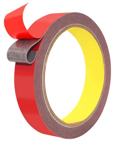 AIRUEEK Extra stark dubbelsidig tejp 3 m x 20 mm, extra stark transparent dubbelhäftande tejp, extra stark dubbelsidig tejp, självhäftande tejp för bil reparation, DIY, kontor