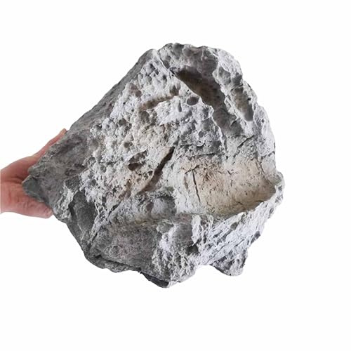 GZKDKZB Rochers artificiels pour Jardin, Roches artificielles Solides pour Paysage Artificiel, Roche de Couverture de puits légère, Couverture décorative en Mousse PU, Pierres décoratives