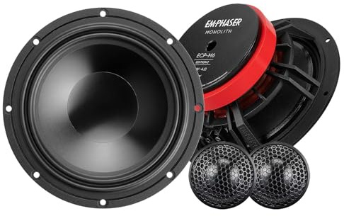 EMPHASER ECP-M6-E2 2-vägs högtalarsystem för bil 16,5 cm 120 W RMS