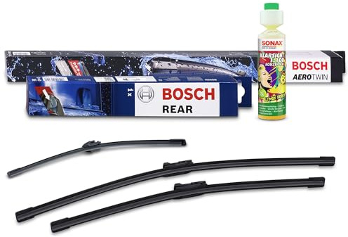 BOSCH Wischer vorne +hinten +Scheibenreiniger 31239815 | Kompatibel mit: VW GOLF V, GOLF V Variant, GOLF VAN VI Variant, GOLF VI Variant