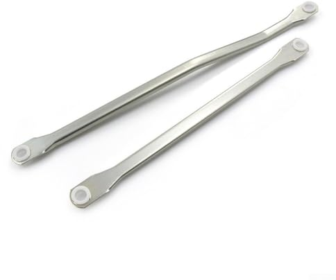 Scheibenwischergestänge Reparaturset 28840AX60A für Micra K12 2003-2010, 2 Stück, Metall Wischerstangenarme Schubstangen Ersatz