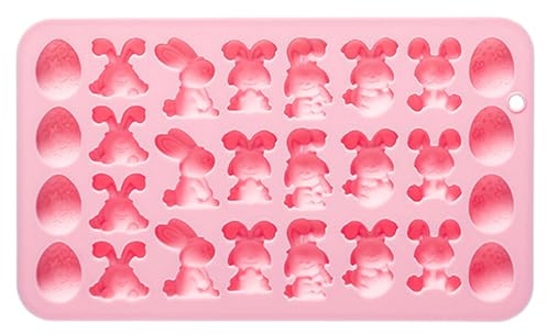 Generico Stampo per Dolci Pasquali | da Forno Riutilizzabili per Alimenti | Stampo di Pasqua in silicone per dolci | per caramelle muffin gelatina dessert cucina casa ristorante festa primaverile