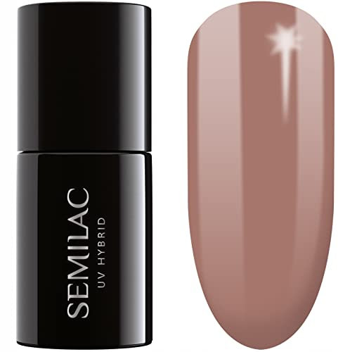 Semilac UV Nagellack 139 Nuts & Caramel 7ml Kollektion Sweets&Love