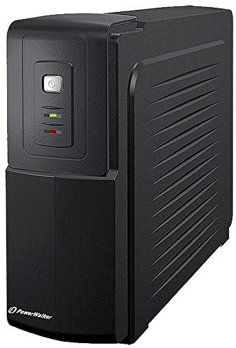 PowerWalker VFD 600 Sistema de alimentación ininterrumpida (UPS) 600 VA 2 Salidas AC - Fuente de alimentación Continua (UPS) (600 VA, 300 W, 170 V, 280 V, 220 V, 240 V)