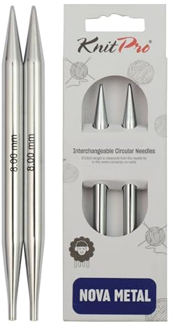 KnitPro Nova Austauschbare Nadelspitzen 5 (13cm) | 8mm