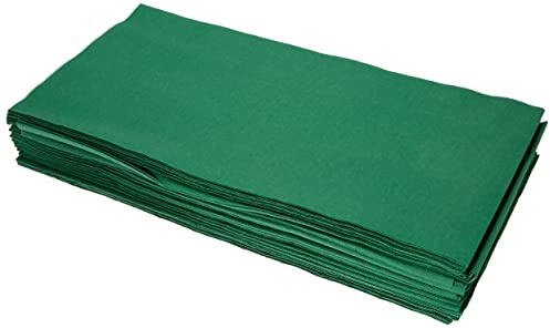 Papstar, 20 Mitteldecken, Tissue ROYAL Collection 80 cm x 80 cm dunkelgrün, #81892