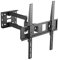 Allcam L273AM Universal Swivel Arm Wall Bracket for 40-65 inch Plasma/LED TV w/Free 360° Pan Tilt 18° Max Mount Size 600x400mm & 35KG Weight