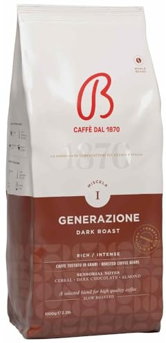 Caffè Barbera dal 1870 - Körner untermischen - Prima Generazione - Intensiv eingeschränkt - Kg.1