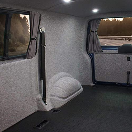 KARAT Filzstoff - Bastelfilz - Bespannstoff Kfz Filz Stoff für Auto Innenraumverkleidung Bezugsstoff Meterware Nadelfilz Camper ausbau Wohnmobil Filz Auto Innenausbau Superflex Anthrazit 200 x 150 cm