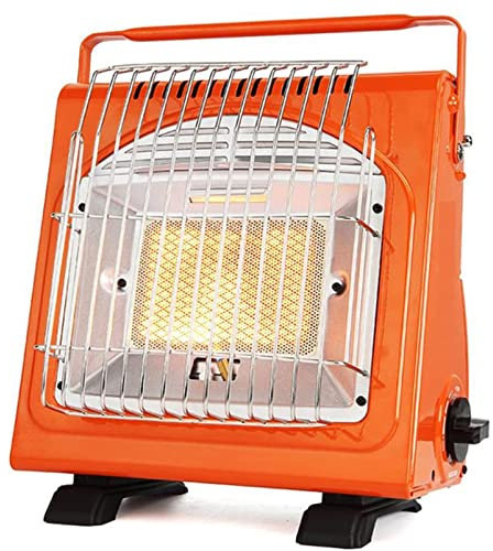 Calentador De Butano Portátil Compacto 2 En 1 Calentador De Gas Portátil Estufa para Tienda De Campaña Quemador Al Aire Libre Estufa De Camping Gas Utensilios De Cocina Fuertes