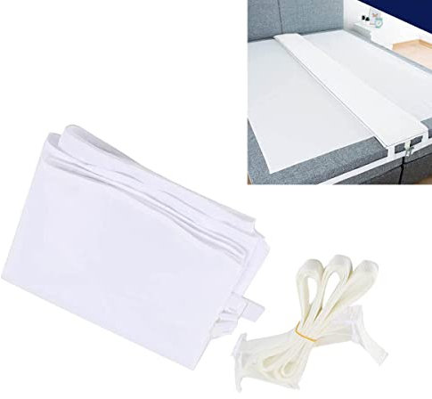 QAVODB Liebesbrücke für Matratzen mit Spanngurt 230x50cm Matratzenverbinder für Matratzenkeil Ritzenfüller Matratzenbrücke