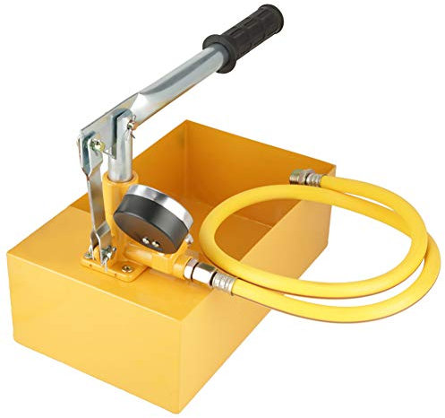 JMorCO Testpumpe, 2,5 MPa, 25 kg, manuelle hydraulische Wasserdruckprüfpumpe, Pipeline-Tester