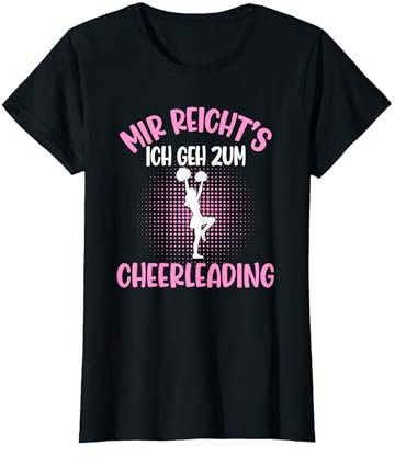 Cheerleading Cheerleader Damen Pompom Cheerleaden Mädchen T-Shirt