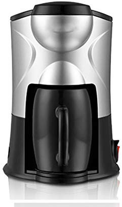 DSeenLeap Kaffeemaschine Mini Amerikanische Kaffeemaschine 150ml Amerikanische Kaffeemaschine 300W Automatische Einzel-Tassen-Kaffeemaschine für Zuhause und Büro