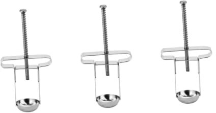 Amosfun Dénoyauteur De Cerises Manuel en Acier Inoxydable 3 Pièces Outil pour Enlever Les Noyaux De Cerises