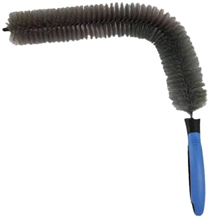Spazzola per pulizia ruote,Spazzole per ruote per pulire - Spazzola pieghevole per la pulizia dei cerchi | Spazzole per pulizia polvere motore con setole morbide in nylon con impugnatura ergonomica pe