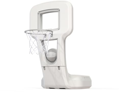 Step2 Vero Pool Basketball Hoop, Outdoor/Indoor Waterproof Patio Furniture, Made of Durable Plastic, 4.5 Feet, White
