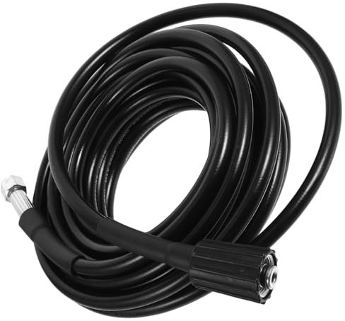 TOYANDONA Manguera De Extensión Para Hidrolavadora 8 m Alta Presión 160bar Rosca M22 Para Agua Fría Limpieza Exterior Vehículos
