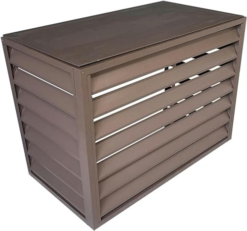 Mini Split AC CoverAluminum Air Conditioner & Heat Pump Cover for Outdoor Units Weatherproof Protection Fits Most Mini Split Systems Durable & Lightweight Design