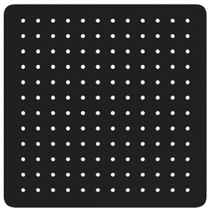 HJZALMI Panneaux Perforés Et Crochets en Métal, Suspension Modulaire pour Rangement Mural, Kit Combiné De Plaques Perforées pour Rangement D'outils De Garage(36.5x36.5cm)