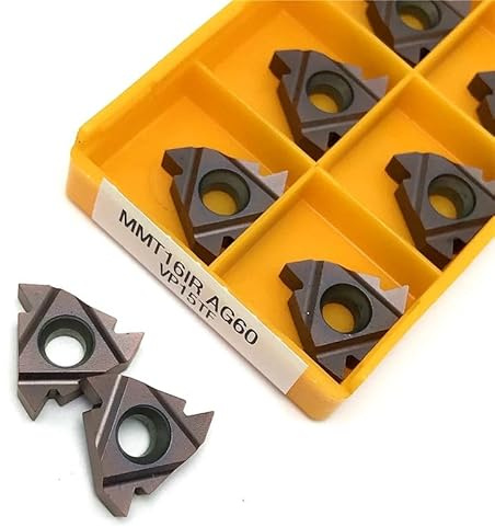 Drehwerkzeug, MMT16IR AG60 VP15TF/UE6020 Gewinde-Hartmetall-Einsatz, CNC-Gewinde-Drehmaschine, Drehwerkzeug, MMT16IR AG60 UE6020, 10 Stück