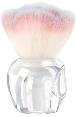 MUUQANYU Nail Dust Brush Nail Art Dust Powder Remover Brush Nail Arts Dust Cleaner Brush Soft Kabuki Cleaner Brush for Makeup or Acrylic UV Gel Nail Arts