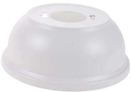 SHOWERORO Dosel para ventilador de techo, tapa superior universal para lámpara de techo, repuesto para ventilador empotrado para hogar, oficina, bricolaje, mantenimiento y reparación.