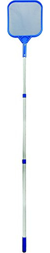 JED Pool Tools Inc 9-Feet Deluxe Skimmer Head and 3-Piece Telescopic Pole
