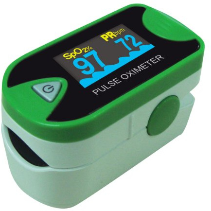 Choicemmed yema del dedo oxímetro de pulso con doble color pantallas OLED