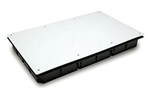 FAMATEL - Scatole da incasso ICT IP30 | ICT RTR TB+RDSI | Coperchio con viti | 300 x 500 x 60 | Bianco e nero