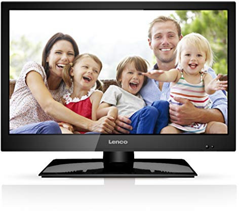 Lenco DVL-1962BK - 19 Zoll HD-LED Fernseher mit integriertem DVD-Player & Triple Tuner - 12 Volt Adapter - Schwarz - Flexibles Entertainment für zuhause und unterwegs.