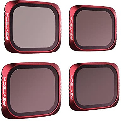PGYTECH UK P-16B-062 DJI Mavic Air 2S Graufilter-Set, 8/16/32/65